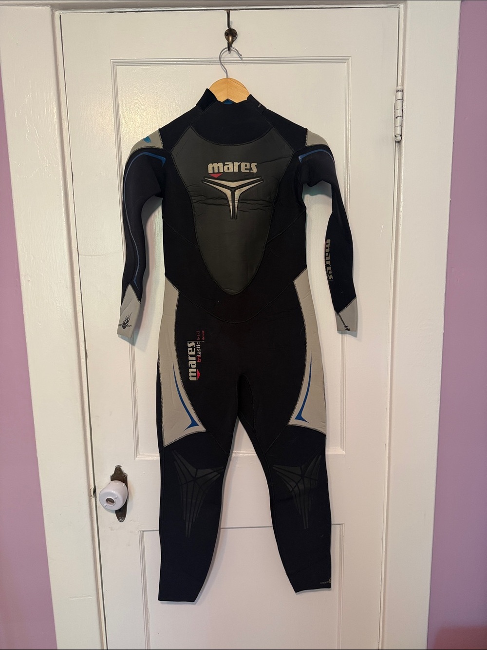 Mares Women’s 5mm Black & Gray Full Wetsuit One-Piece